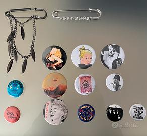 Spilla beatles madonna Eva Kant rita audrey star