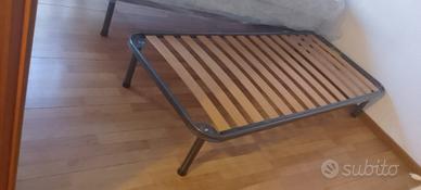 Due doghe singole + due materassi singoli