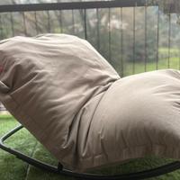 Sedia a dondolo e Pouf da esterni Fatboy