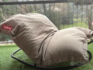 Sedia a dondolo e Pouf da esterni Fatboy