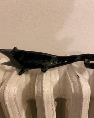 Coccodrillo in vetro di murano