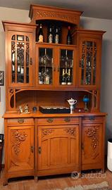 Vetrina e credenza liberty