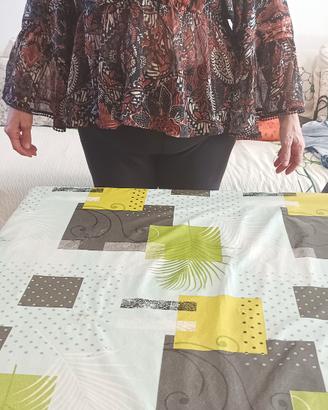 Blusa Nuova Donna Piazza Italia L/XL Boho Paisley
