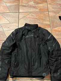 giacca da moto clover con paraschiena