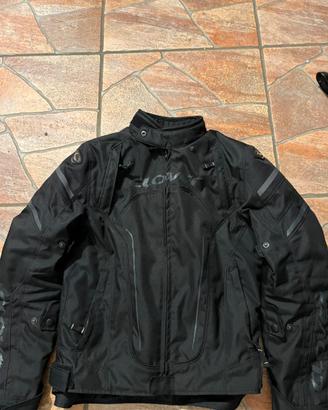giacca da moto clover con paraschiena
