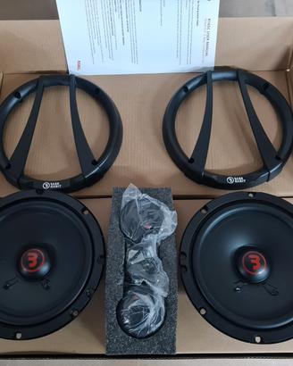 Kit 2 vie Woofer e Tweeter Rebel R165C Bass Habit
