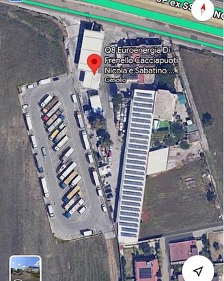 Area parcheggio autocarri e veicoli commerciali
