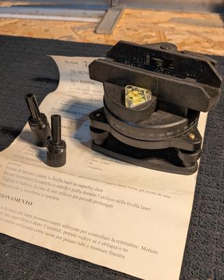 tricuspide per livella laser
