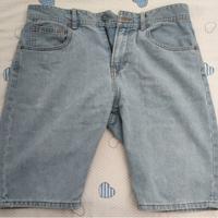 Pantaloncino bermuda jeans chiaro