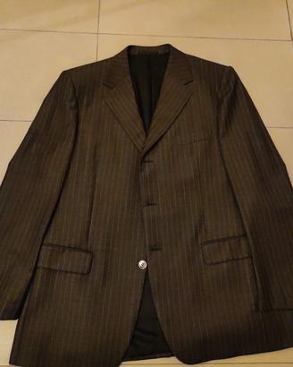 abito grigio completo aquascutum 