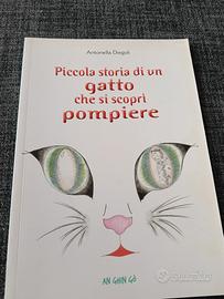 libro "Storia di un gatto che si scoprì pompiere"