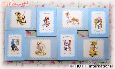 MISS PETTICOAT Vintage 1980 4 ALBUM MAXI Quaderni