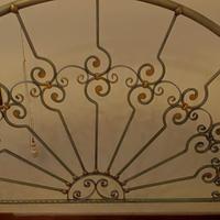 Letto in ferro battuto completo di rete ortopedica