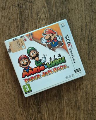Mario e Luigi Paper Jam Bros 3DS