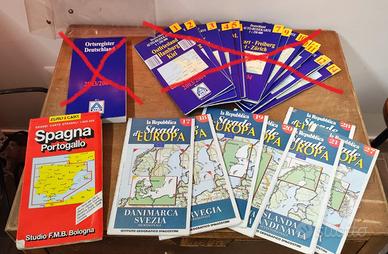 8 mappe stradali ed autostradali d’Europa