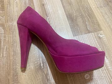 Scarpe decollete’ tacco cm.11