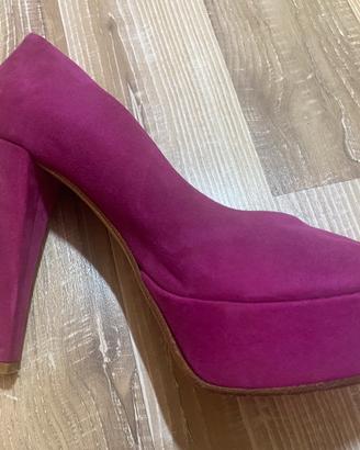 Scarpe decollete’ tacco cm.11