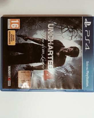 Uncharted 4: Fine di un ladro per PS4 