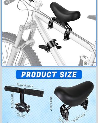 Seggiolino bici anteriore