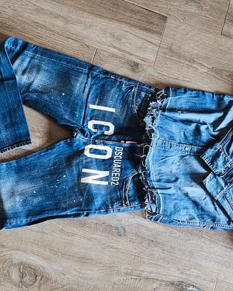 completo jeans dsquared2