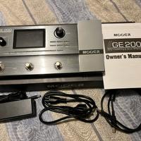 Mooer GE 200 pedaliera multi effetto