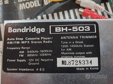 AUTORADIO BANDBRIDGE BH-503