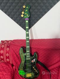 Basso elettrico replica Fender Jazz bass