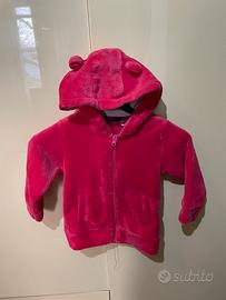 Giacca pile bimba