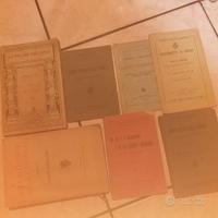 Libri fascicoli prima guerra