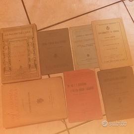 Libri fascicoli prima guerra