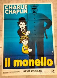 manifesto Il Monello Charlie Chaplin 