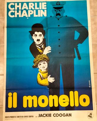 manifesto Il Monello Charlie Chaplin 