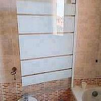 Parete in vetro paraschizzi da vasca