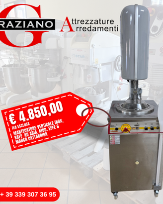MANTECATORE Cattabriga EFFE 6 macchina gelato inox