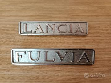 Lancia Fulvia scritta logo