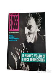 raro libro vintage THE BOSS Bruce Springsteen