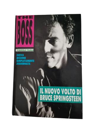 raro libro vintage THE BOSS Bruce Springsteen