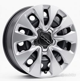 4 Cerchi da 16' in Ferro - Fiat - 500 X Giulietta