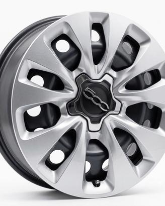 4 Cerchi da 16' in Ferro - Fiat - 500 X Giulietta