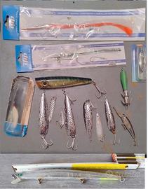 Stock Pesca Artificiali traina spinning