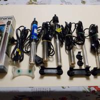 ACCESSORI PER ACQUARI RISCALDATORI AREATORI POMPE