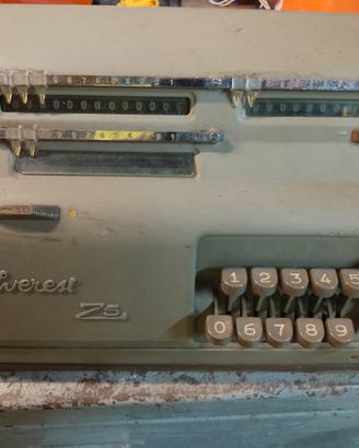 calcolatrice. vintage. da collezione everest