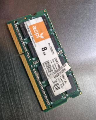8Gb DDR3 SO-DIMM