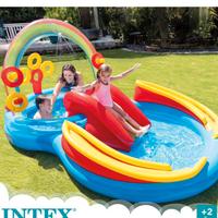 Piscina con scivolo intex