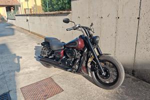 Honda Shadow 750 black Spirit Clubstyle