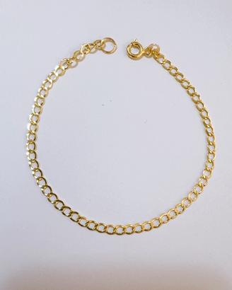 Bracciale groumette classica in oro 18kt 750