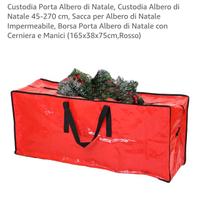 Custodia porta Albero Natale