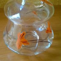 Porta caramelle in vetro