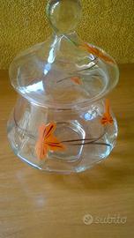 Porta caramelle in vetro