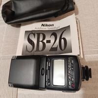 Flash Nikon SB 26 in perfette condizioni